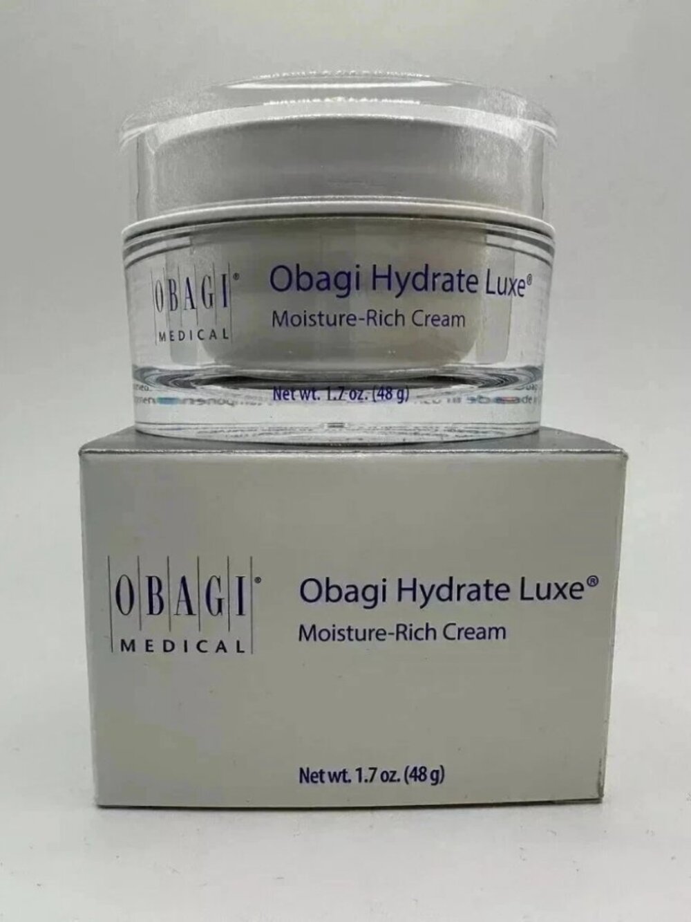 Obagi Hydrate Luxe Moisture-Rich Face Cream 1.7 oz / 48g New Sealed In Box